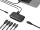 DELOCK 7 Port USB 3.2 Gen 2 Hub mit 4 USB Typ-A