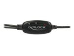 DELOCK Adapter USB 2.0 A > 2x Seriell DB9 RS-232 St/St 1.5m