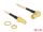 DELOCK Antennenkabel RP-SMA 90° -> RP-SMA St/Bu 0.16m tra