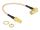 DELOCK Antennenkabel RP-SMA 90° -> RP-SMA St/Bu 0.16m tra