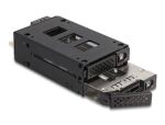 DELOCK Slim Bay Wechselrahmen für 2 x 2.5 U.2 NVMe SSDSD