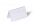 Durable 805119 Nicht-metallisches Namensschild Transparent PVC