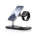RealPower ChargeAIR Mag Smartphone, Smartwatch, Tablets Schwarz USB Kabelloses Aufladen Drinnen