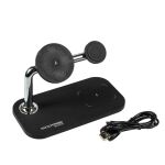 RealPower ChargeAIR Mag Smartphone, Smartwatch, Tablets Schwarz USB Kabelloses Aufladen Drinnen