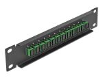 DELOCK 10" LWL Patchpanel 12 Port SC Simplex...
