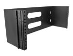 DELOCK 19" Wandhalterung 4 HE schwarz. Generation