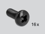DELOCK 19" Wandhalterung 4 HE schwarz. Generation