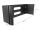 DELOCK 19" Wandhalterung 4 HE schwarz. Generation