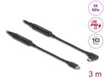DELOCK Aktives USB 10 Gbps Kabel USB Type-C St zu St gewink.