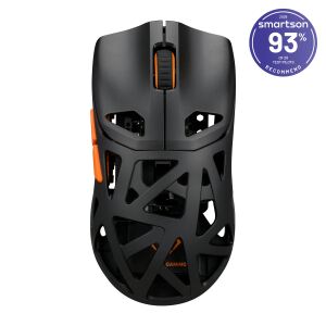 Deltaco Gaming DM370 Maus Beidhändig RF Wireless + Bluetooth + USB Type-A Optisch 12000 DPI