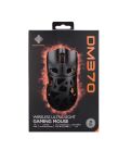 Deltaco Gaming DM370 Maus Beidhändig RF Wireless + Bluetooth + USB Type-A Optisch 12000 DPI