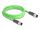 DELOCK M12 Kabel D-kodiert 4 Pin St. zu St. PUR (TPU) 2 m