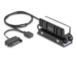 DELOCK M.2 Kühlkörper für SSD 2280 mit RGB LED Beleuchtung