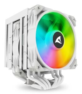 Sharkoon A60 RGB Prozessor Luftkühlung 12 cm Weiß 1 Stück(e)