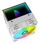 Sharkoon A60 RGB Prozessor Luftkühlung 12 cm Weiß 1 Stück(e)