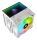Sharkoon A60 RGB Prozessor Luftkühlung 12 cm Weiß 1 Stück(e)