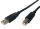 Sharkoon Kabel USB 2.0 A-B 3,0m schwarz