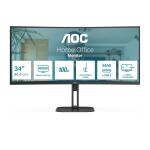AOC V5 CU34V5C/BK Computerbildschirm 86,4 cm (34")...