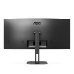 AOC V5 CU34V5C/BK Computerbildschirm 86,4 cm (34") 3440 x 1440 Pixel Wide Quad HD LED Schwarz