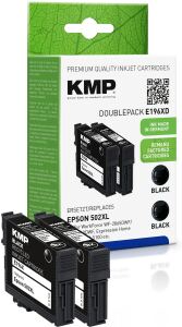 KMP 1646,4021 Druckerpatrone 2 Stück(e) Kompatibel Schwarz