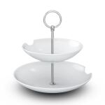 FIFTYEIGHT Food-Tempel 2 Stufig, tiefe Teller mit Biss