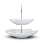 FIFTYEIGHT Food-Tempel 2 Stufig, tiefe Teller mit Biss