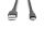 Digitus Lightning Silikon Anschlusskabel, USB-A - Lightning 2m, schwarz
