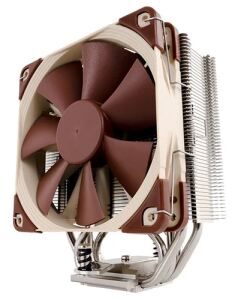 Noctua NH-U12S Computerkühlsystem Prozessor Kühler 12 cm Braun, Edelstahl