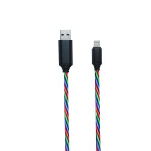 2GO 797147 Lightning-Kabel 1 m Mehrfarbig