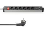 Digitus 6-fach Office-Steckdosenleiste mit 3x USB-Anschlüssen