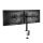 LogiLink BP0098 Flachbildschirm-Tischhalterung 81,3 cm (32") Tisch/Bank Schwarz