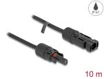 DELOCK DL4 Solar Kabel 6 mm Stecker zu Buchse 10 m schwarz