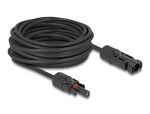 DELOCK DL4 Solar Kabel 6 mm Stecker zu Buchse 10 m schwarz