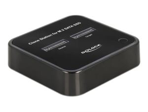 DeLOCK M.2 Dockingstation für 2 x M.2 SATA SSD mit Klon Funktion