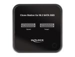 DeLOCK M.2 Dockingstation für 2 x M.2 SATA SSD mit Klon Funktion
