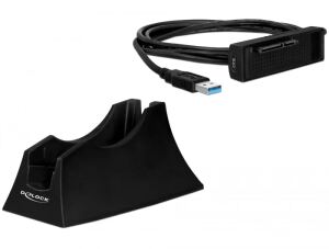 DELOCK Dockingstation SATA HDD -> USB3.0 Kabel HDD Halter