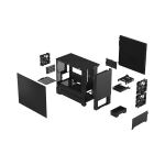 Fractal Design Pop Mini Silent Mini Tower Schwarz