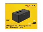 DELOCK Dockingstation USB Type-C 3.1 1x SATA HDD/SSD