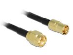 DELOCK HF Kabel HF SMA Stecker > SMB Stecker 70mm