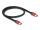 DELOCK Ultra High Speed HDMI Kabel 48 Gbps 8K 60 Hz rot 0,5M