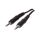 2GO 351021 Audio-Kabel 1,5 m 3.5mm Schwarz