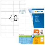 HERMA Etiketten Premium A4 52.5x29.7 mm weiß Papier...