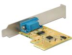 DELOCK PCI Expr Card 1x D-Sub9 ext +LowProfile
