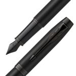 Parker IM Achromatic Füllfederhalter Kartuschenfüllsystem Schwarz 1 Stück(e)
