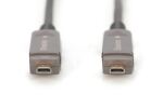 Digitus 4K - HDMI AOC Hybrid Glasfaserkabel mit 30m abnehmbaren Stecker