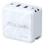 AVerMedia Ladedock, Core GO GC313 White, 100W GaN, HDMI