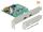 DELOCK PCI Express x4 Karte zu 2 x extern USB 10 Gbps Type-C