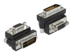 DELOCK DVI Adapter DVI(24+5) -> D-Sub15 St/Bu 90°