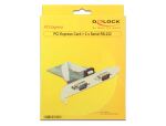 DeLOCK 89555 Schnittstellenkarte/Adapter Eingebaut Seriell