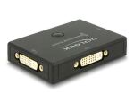 DELOCK Umschalter DVI 2-1 bidirektional 4K 30Hz